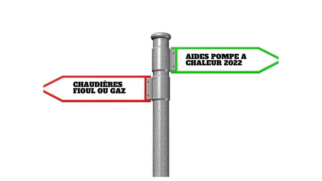 connaître les aides pompe à chaleur 2022