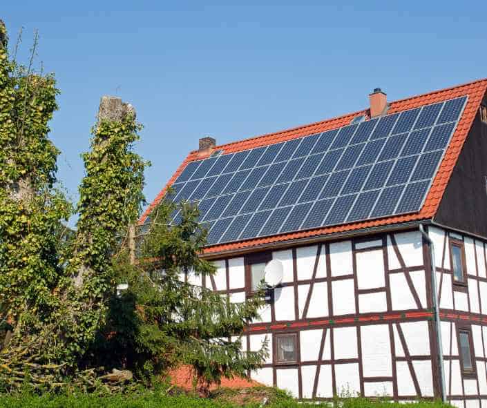 photovoltaïque en surimposition de toiture